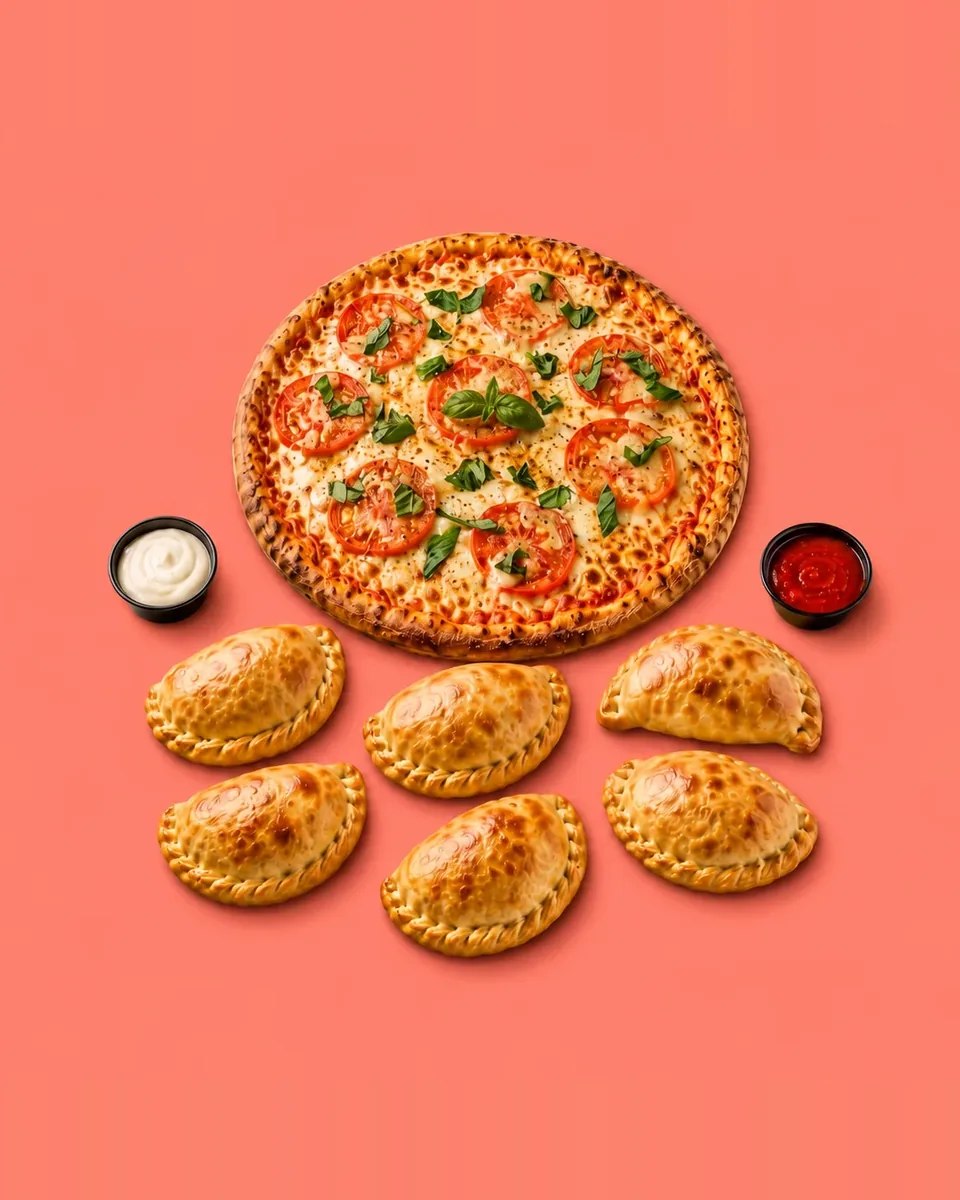 La Ronda de Las Tapas: Napolitana Grande y 6 Empanadas Grandes